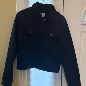 Women’s black above the waist jacket